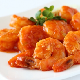 海老のチリソース炒め